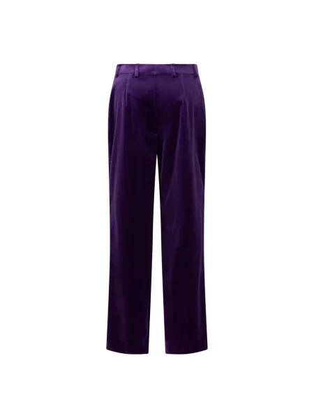 Spodnie Alberta Ferretti fioletowe