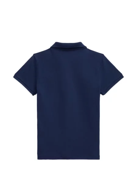 Matlasat sneakerși Polo Ralph Lauren cu autograf de catifea cord albastru