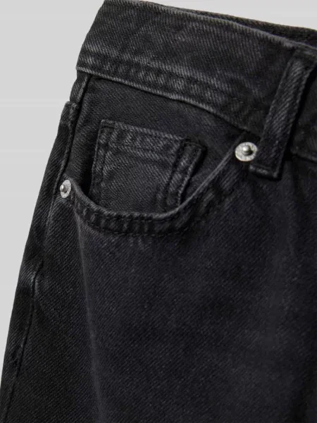 Jeansy o luźnym kroju z czystej bawełny model ‘FADE’ Only & Sons czarne