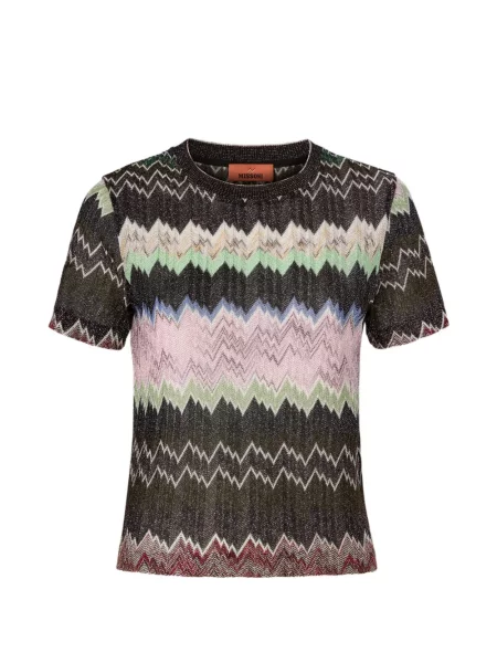 Tricou Missoni scurt maro