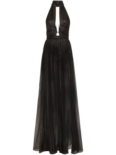 Rochie Philipp Plein din șifon negru