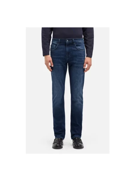 Jeansy 7 For All Mankind niebieskie