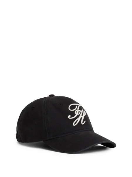 TOMMY HILFIGER Șapcă / alb murdar negru