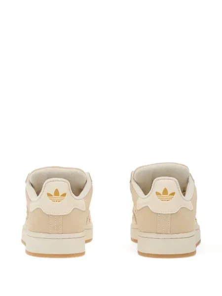 Șosete Adidas cu dungi cu tepi plasă maro