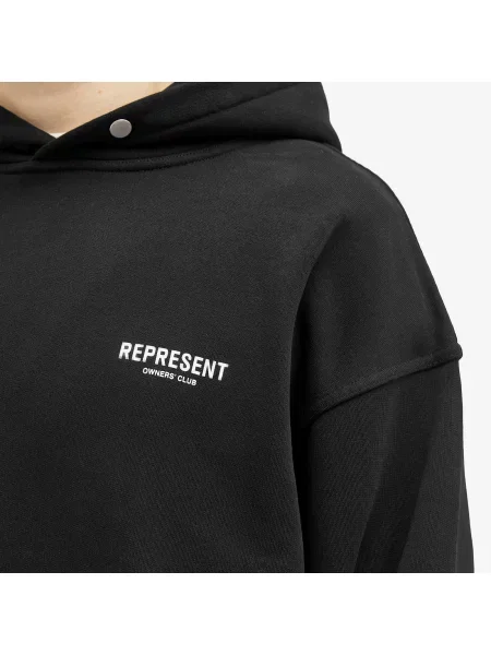 Bluza z kapturem Represent czarna