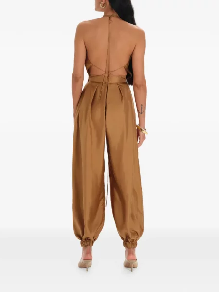 Pantaloni Manuri maro