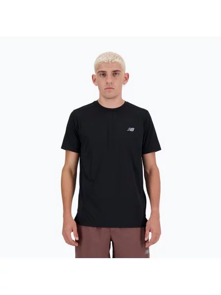 Koszulka New Balance Run black czarna
