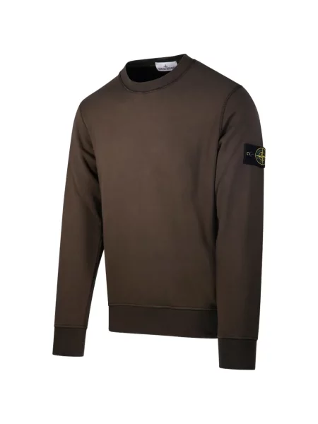 Hanorac Stone Island cu strasuri maro