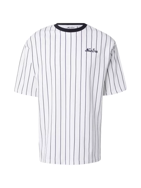 NEW ERA Tricou bleumarin alb