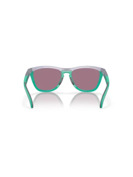 Okulary Oakley Frogskins Range Transparent Lilac/Celestial soczewki Prizm Jade zielone