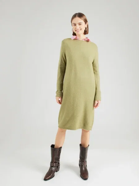 QS Rochie tricotat verde