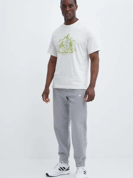 Kratka majica The North Face Patron Plasticfree Peaks bež