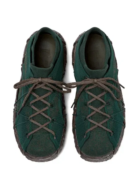 Sneakerși Camper tricotate verde