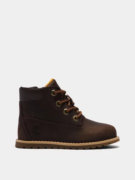 Детские ботинки Timberland коричневые
