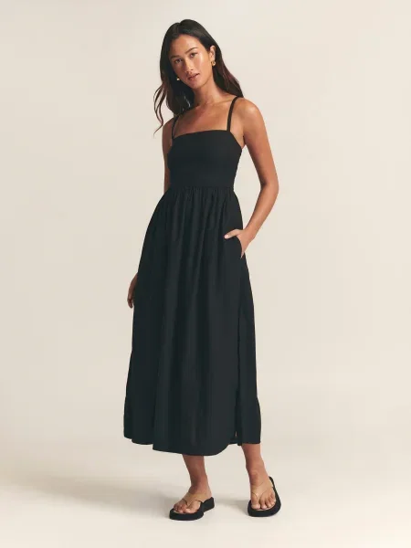 St MRLO Rochie Lanah' negru
