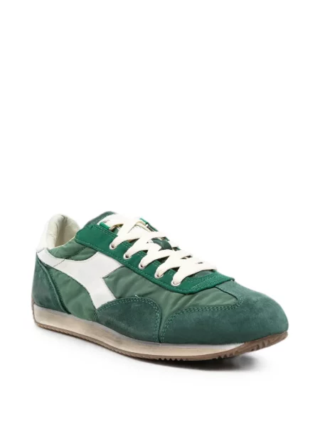 Szarvasbőr sneaker Diadora zöld