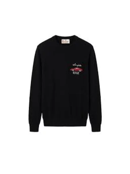 Lekka bluza Mc2 Saint Barth czarna
