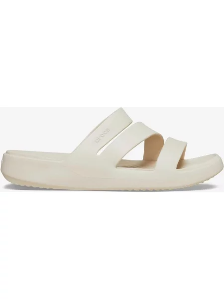 Japonki Crocs Getaway Strappy beżowe