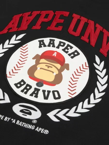 Hanorac cu glugă Aape By A Bathing Ape negru