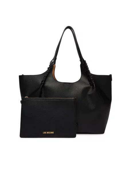 LOVE MOSCHINO Kabelka čierna