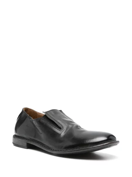 Pantofi loafer Moma din piele negru