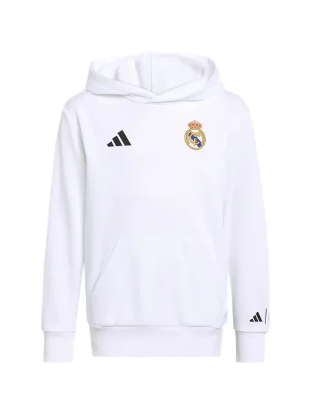 Bluza z kapturem dziecięca Adidas biała