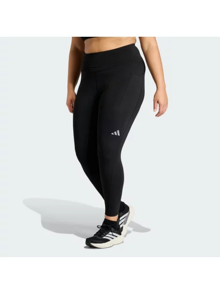 Legginsy do biegania Climacool AOP Plus Size czarne