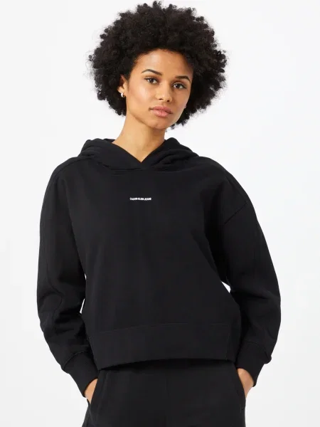 Mikina Calvin Klein Jeans čierna