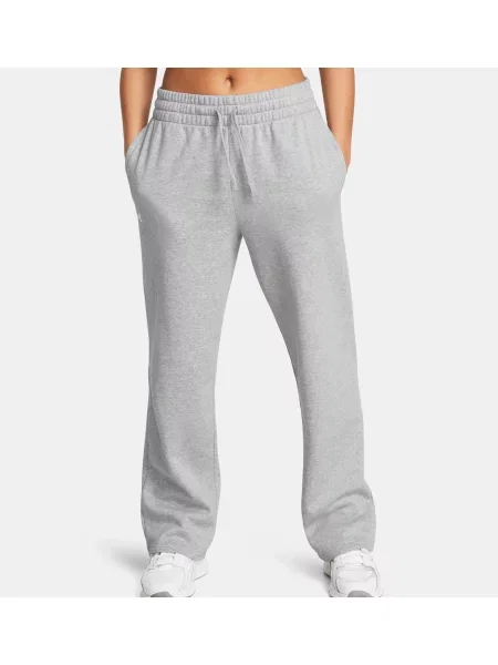 Férfi nadrág Under Armour Rival Fleece Straight Mod grey light heather/white. Méret: XS fehér