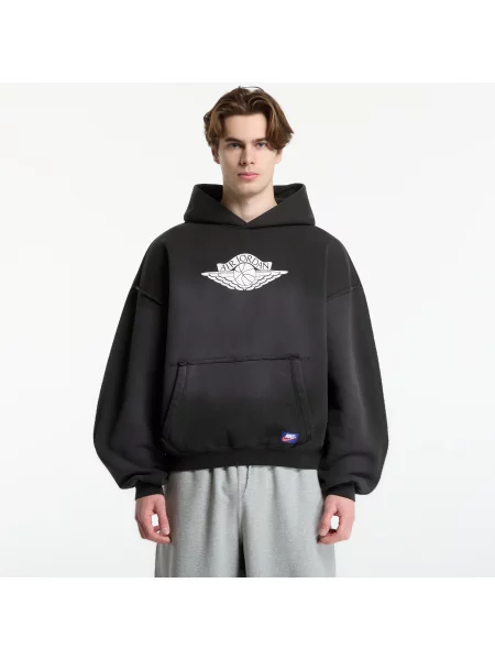 Sweatshirt Jordan Flight Wings Fleece Pullover Hoodie Night Forest/ Sail XXL