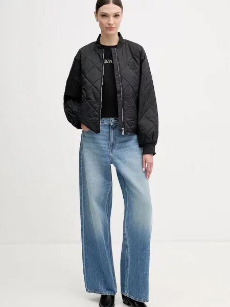 Calvin Klein Jeans jeansy niebieskie