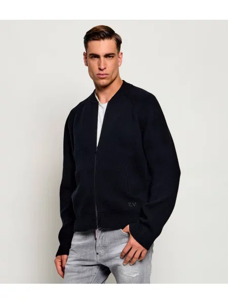 Zadig&Voltaire De lână pulover Gweno | Relaxed fit cu adaos de cașmir negru