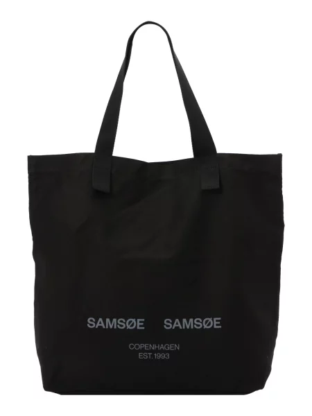Geantă Samsøe Samsøe negru