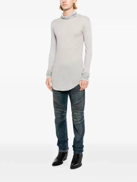 Lung pulover Balmain gri