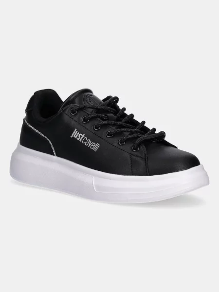 Just Cavalli sneakers din piele negru