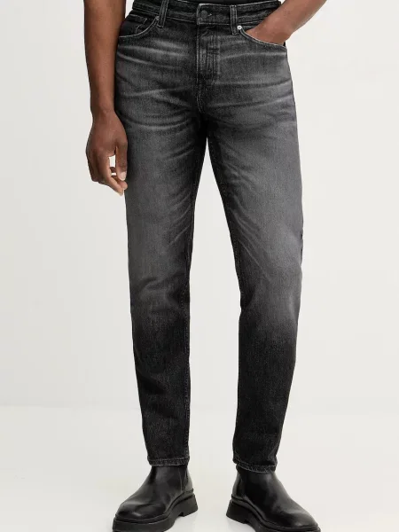 Kavbojke BOSS Orange RE.MAINE BO siva