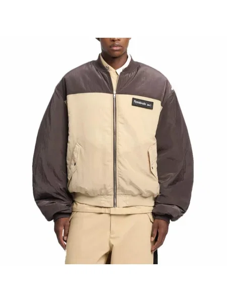 Kurtka REEBOK BOMBER JACKET brązowy
