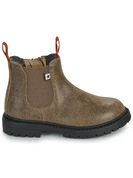 Botine chelsea copii Bonton maro