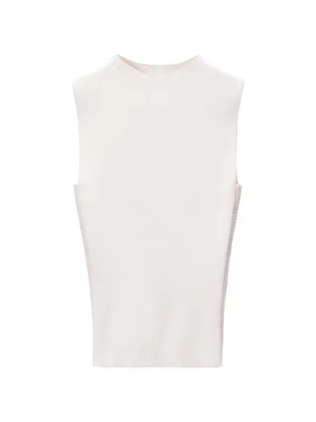 Top Alexander Wang cu autograf alb