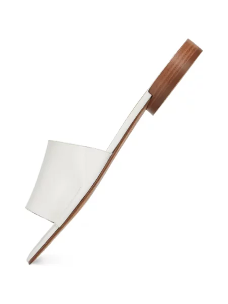 Papuci tip mules Maison Margiela fără toc alb