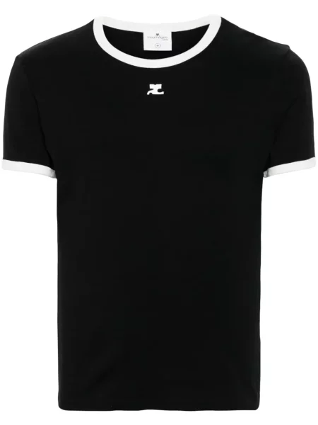 Tricou Courreges negru