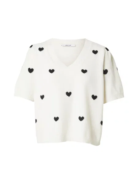 ABOUT YOU Pulover Mia crem negru