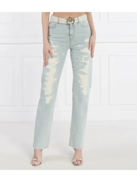Pinko Blugi ROXANNE | Straight fit albastru