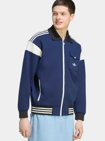 Adidas Originals hanorac cu pentru bărbați albastru