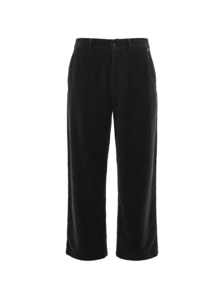 Pantaloni Paolo Pecora de catifea cord gri