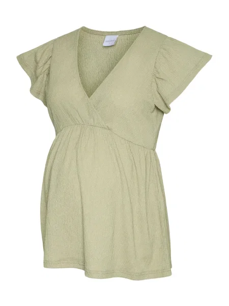 MAMALICIOUS Majica MLCAILEEN TESS svetlo zelena