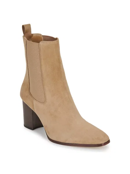 Pantofi Lauren Ralph Lauren din nubuc bej