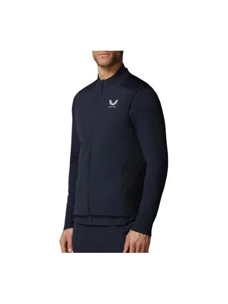 Kamizelka golfowa Castore LVS Hybrid granatowa niebieska