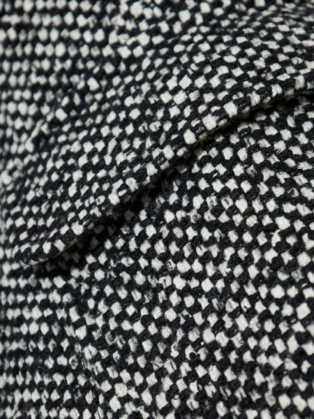 Geacă Dolce & Gabbana din tweed gri