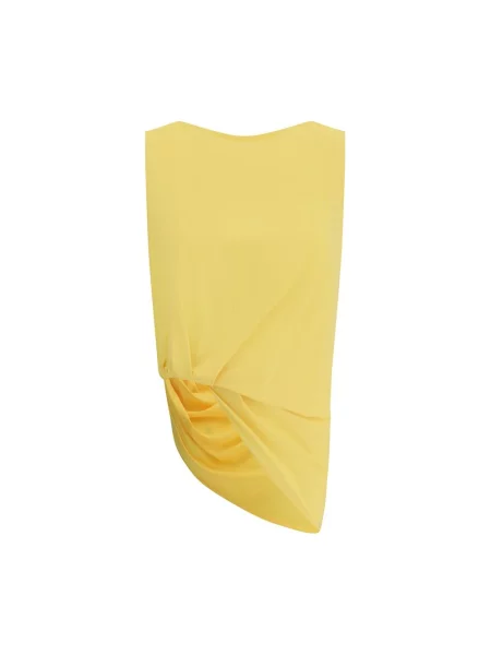 Top Jacquemus żółty